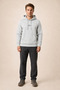 Thenk New Season Men's Regular Fit Hooded Sweatshirt Gray - 2