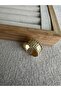 Gold Baklava Patterned Dorical Ring - 2