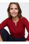 Alita city women's knit sweater with a distinct oval neckline - 3