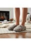 Winter Zebra Patterned Comfortable Sole Daily Women's Home - Carpet Slippers - 7