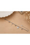 Steel Women's Bracelet with Key and Lock Detail and Dangling Figure, Elegant Design - 3