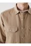 Trendlucky: relaxed fit, long sleeve linen blend shirt for men - 5