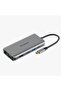 10-in-1 USB-C Multiport Hub, 4K HDMI + VGA, Gigabit Ethernet, USB 3.0/2.0, SD/MicroSD, 3.5mm Audio, 100W PD Charging