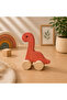 Wooden Toy Dinosarus Natural Handmade Toy - 2