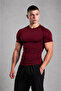 Basic Men's Compression T-Shirt – Slim Fit Sports Body Shirt - 4