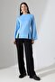 Women's Modal Slit Detailed Spanish Sleeve Blouse - 3
