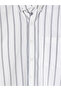 Nevavm Regular Fit Long Sleeve Striped Men's Shirt with Difference - 6