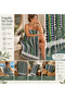 Pulse Buldan Multi-Purpose Colorful Peshtemal Bath Towel 95X180 cm 100% Cotton - 4