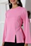 Women's Modal Slit Detailed Spanish Sleeve Blouse - 2