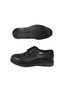 Dikyol 100% -- Leather Black Men's Classic, Stylish Groom Shoes, Lace-Up Leather Men's Shoes - 4