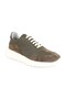 Women's Sneaker Genuine Leather Suede Detailed Lightweight Eva Sole Comfortable Daily Walking Shoes Lz5521