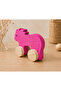 Wooden Honey Toy Lion Natural Handmade Toy - 3