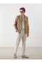 Trendlucky: relaxed fit, long sleeve linen blend shirt for men - 4