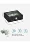 Watch Box with 10 Slots, Watch Case with Glass Lid, Watch Display Box with Removable Watch - 6