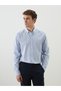 Trendlucky slim fit long sleeve striped men's shirt: stand out from the crowd.