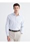 Nevavm Regular Fit Long Sleeve Plaid Gabardine Men's Shirt with Difference - 2