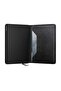 Premium Slimwallet+ Emboss Lines Card Holder Wallet, Black - 3
