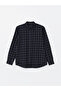 Nevavm Regular Fit Long Sleeve Plaid Men's Lumberjack Shirt with Difference - 5