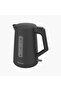 Electric Kettle HK17OPB , 1.7 liters , Cordless power base , Black Finish - 2