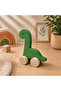 Wooden Toy Dinosarus Natural Handmade Toy - 3