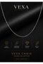 5Pcs Wholesale Ghost Chain Necklace Set Silver Color 316L Stainless Steel Thin Unisex Necklace - 6