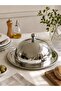 Stainless Steel Presentation Plate with Lid 15 cm – 13 cm Fanus Breakfast Plate for Cheese, Butter, Dessert - 3