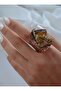 Special Design Ring with Tiger's Eye Stone - - 5