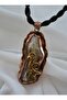 Citrine Stone Design Necklace -Stoneage - 2