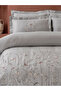 Verona Embroidered Cotton Satin Double Duvet Cover Set - 3