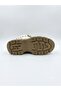 26Kz-0027 Beige Leather Winter Women's Boots - 5