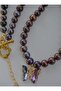 Black Pearl Necklace - - 4
