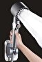 Preminium New Generation Shower Head Stainless Steel Massage Effect Ergonomic Design Water Pressure - 3
