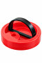5 Pcs Plastic Folding Handle Cap Jar Lid Canister Cover 100mm Ra661 - 4