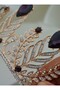 Wedding engagement henna bride crown - purple - - 3