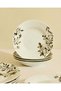 Assorted Black Floral Porcelain Dinner Set (20 Piece) - 5