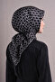 Monogram Patterned 100% Sura Silk Scarf 9636Ds - 4