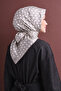 Monogram Patterned 100% Sura Silk Scarf 9636Ds - 4