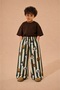 Dog Patterned Unisex Children's 100% Cotton Trousers for 4 Seasons - 4