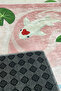 Decorative Digital Printed Set of 2 Bath Mat Non-Slip Base Toilet Set - 4