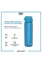 Recycled Plastic Leak-Proof Slim Water Bottle (500 ml) - Recyclon Blue - 2