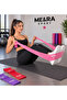 3-Piece Resistance Band, Resistance Rubber, and Exercise Set (Open Ends) Measures: 7.5 cm Wide X 120 cm Long