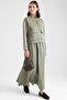 Torba Pocket Detailed Jacket Skirt Double Scuba Set Cagla 9469-Tk