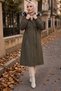 Allerli Plush Bondit Coat Khaki Hm262330 - 2