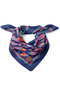 Seagull and Fish Pattern Scarf Bandana 70X70 cm - 3