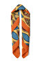 Ethnic Leaf Pattern Scarf Bandana 70X70 cm - 4