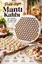 Practical Triangular Ravioli Mold 40 Cm, Apparatus for Making 216 Ravioli at a Time, Mantımatik