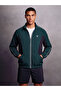 Esvab • Modern & Distinctive Stand Collar Men's Zippered Sweatshirt - 2