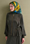 Batik Patterned Sura Silk Scarf 9606Ds