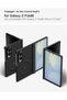 Air Skin Aramid MagFit Samsung Galaxy Z Fold 8 Case [MagSafe compatible] Aramid Fiber Cover (2026) Ultra Slim with Full Hinge Protection - Black - 2
