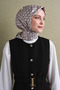 Monogram Patterned 100% Sura Silk Scarf 9636Ds - 3